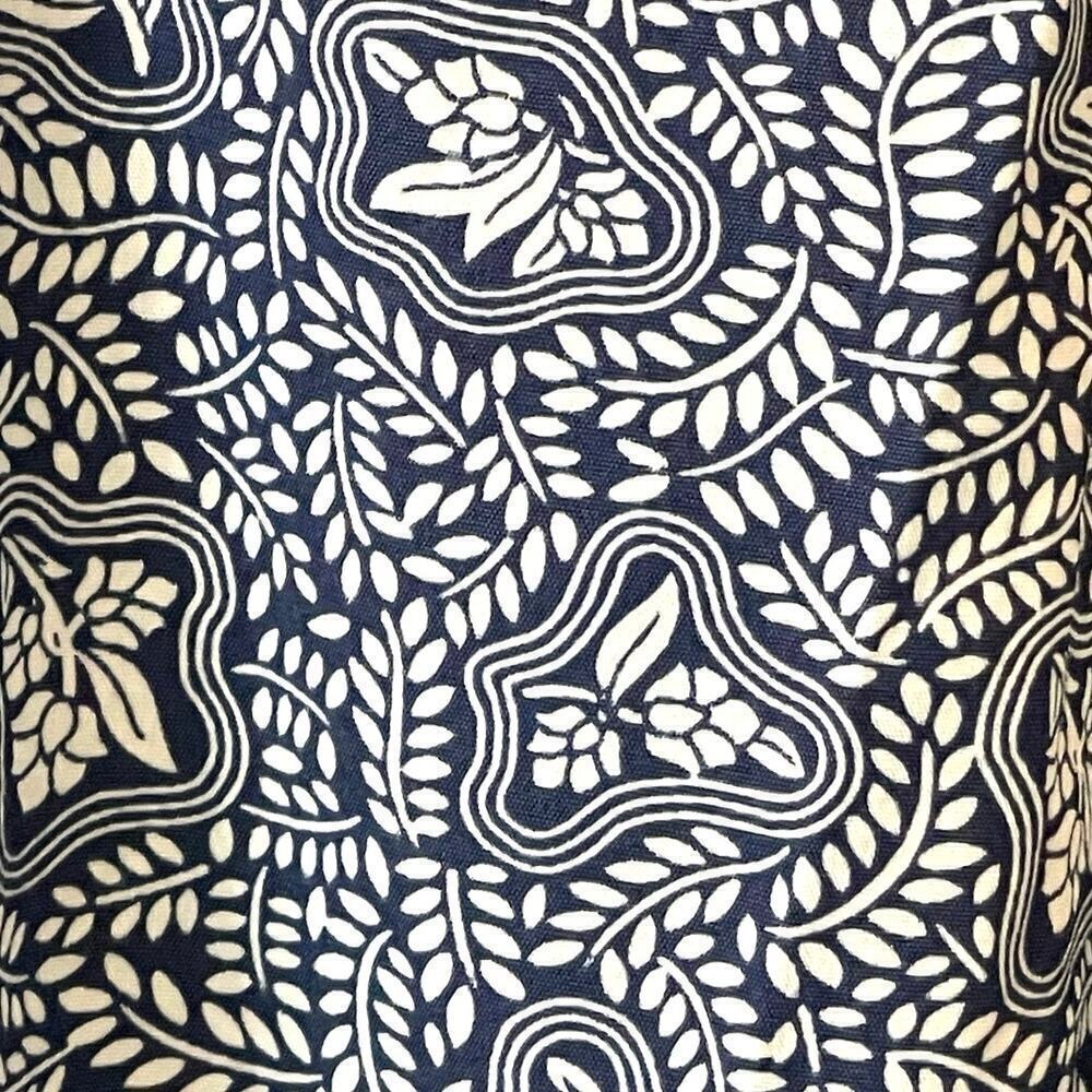 SCOTCH & SODA Puffed Sleeve Navy/White Dress - Size M - Picture 6 of 12